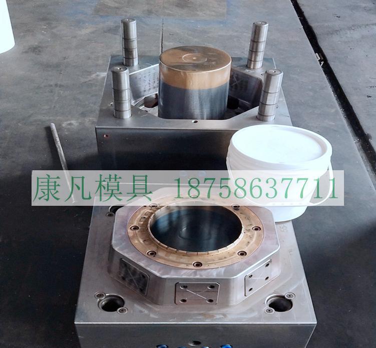 注塑模具 塑料桶模具 16升 18升 20升密封桶 机油桶模具 - 4