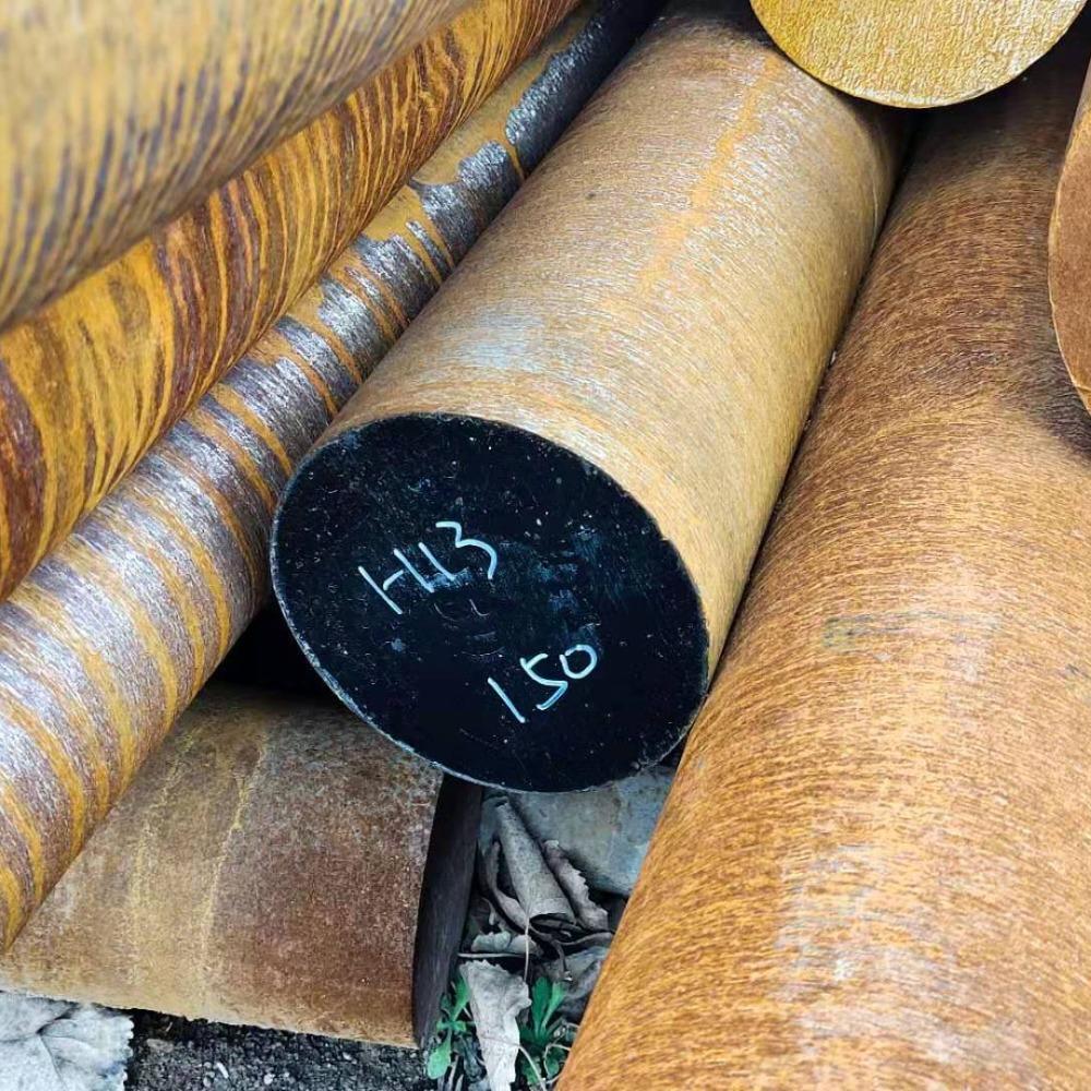 山东铁工路桥厂家直销H13高合金圆钢 H13R锻造模具钢规格齐全