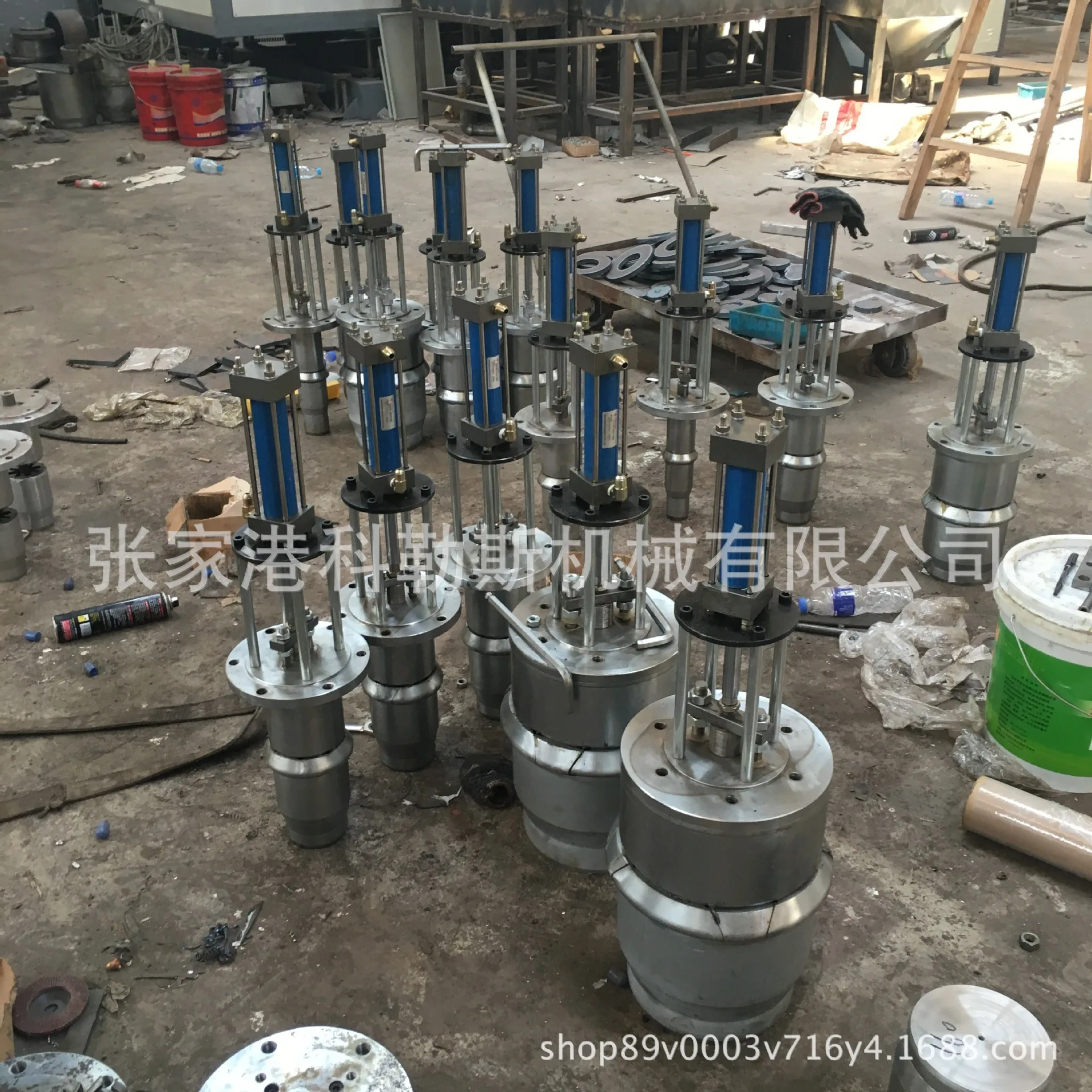 全自动扩口机 PVC管材扩R口模具 波纹管加工机械