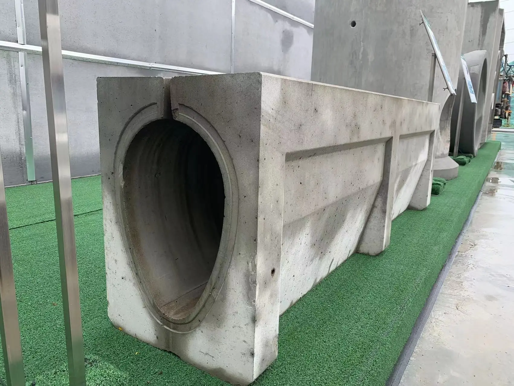 济南公路两侧暗渠排水水泥预制卵形槽模具京伟厂家支持免费试模打样 - 3