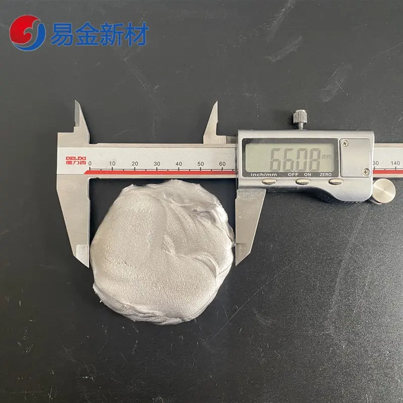 高熵合金厂家熔炼MoNbTi纽扣锭材料 - 2