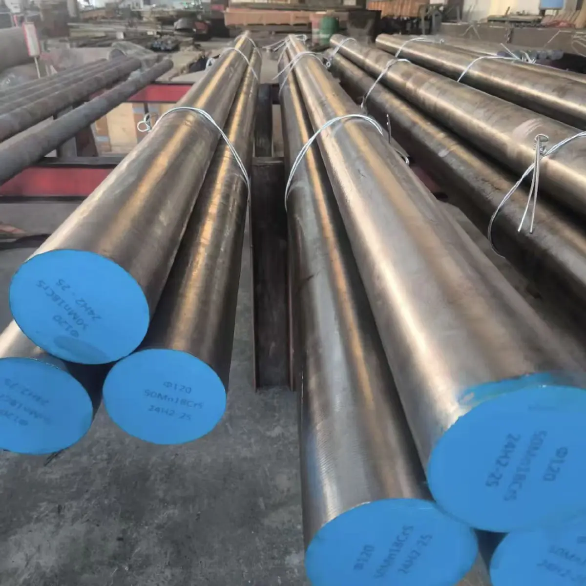 重庆20CrMnMoA合金圆钢耐高温抗疲劳机械模具锻造加工圆钢厂家批发 - 3