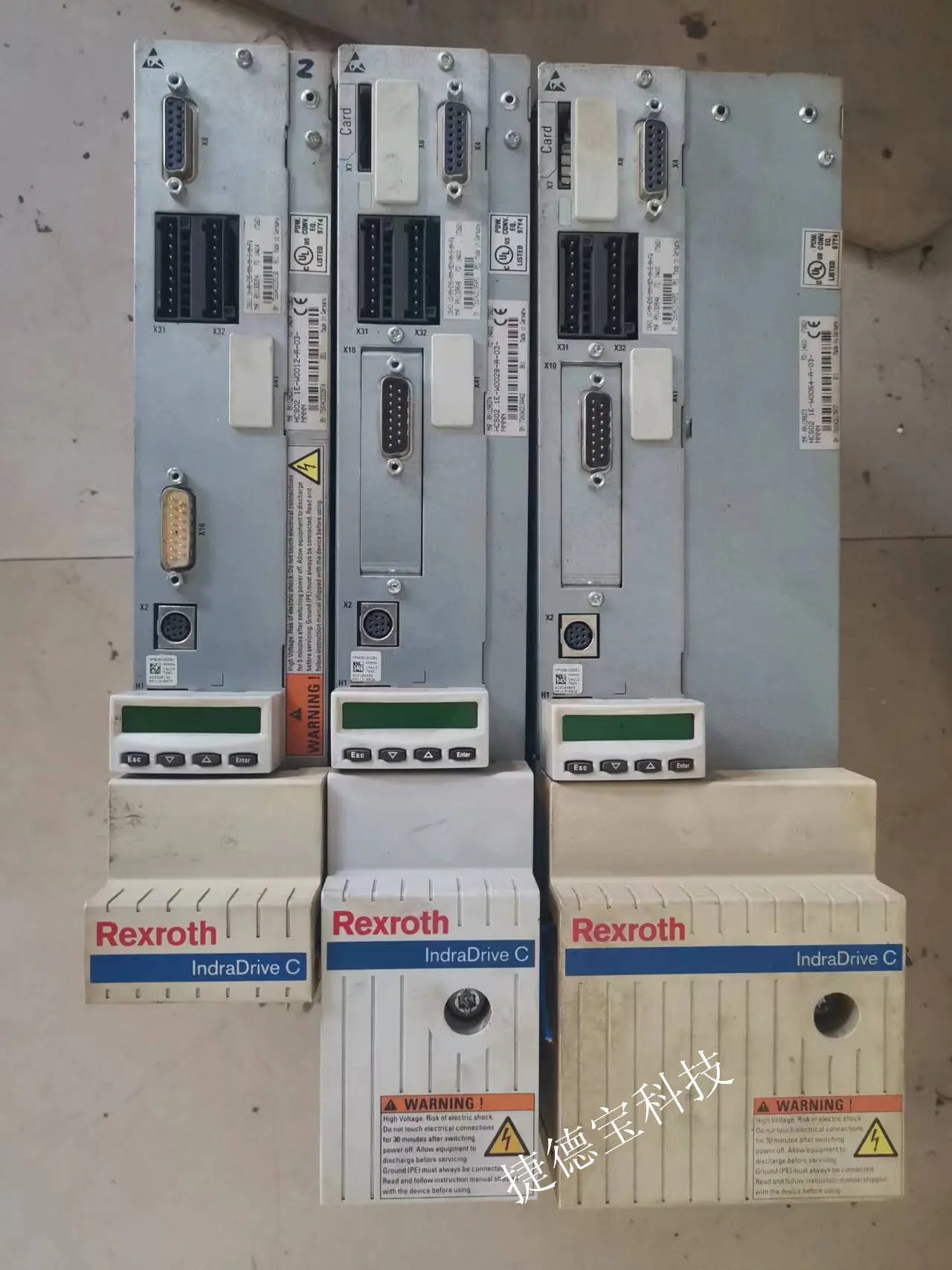 佛山禅城力士乐(Rexroth)HCS伺服驱动器报警E2058 选择了并未经过编程的定位块 维修探讨(佛山捷德宝科技)