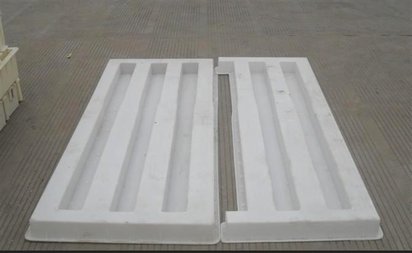铁路柵栏模具,铁路水泥护栏塑料模具