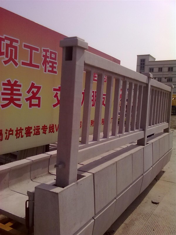 铁路柵栏模具,铁路水泥护栏塑料模具 - 3