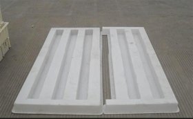 铁路柵栏模具,铁路水泥护栏塑料模具