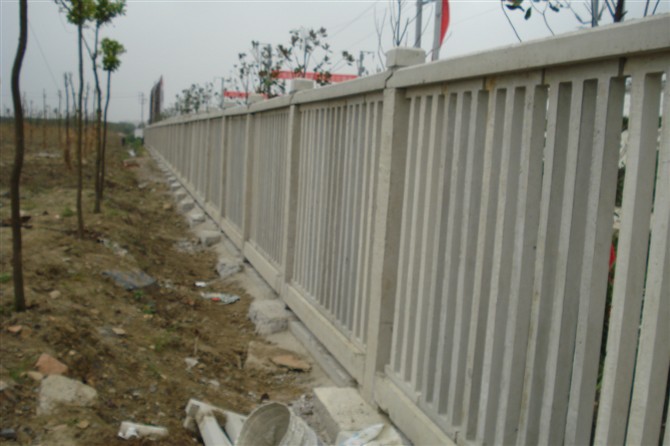 铁路柵栏模具,铁路水泥护栏塑料模具 - 4