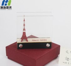 小提琴模型便签纸定制 3D立体模型相机定制批发厂家-满海激光