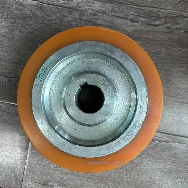AGV小车驱动轮 搬运机器人行走轮 自动导引小车包胶轮 - 3