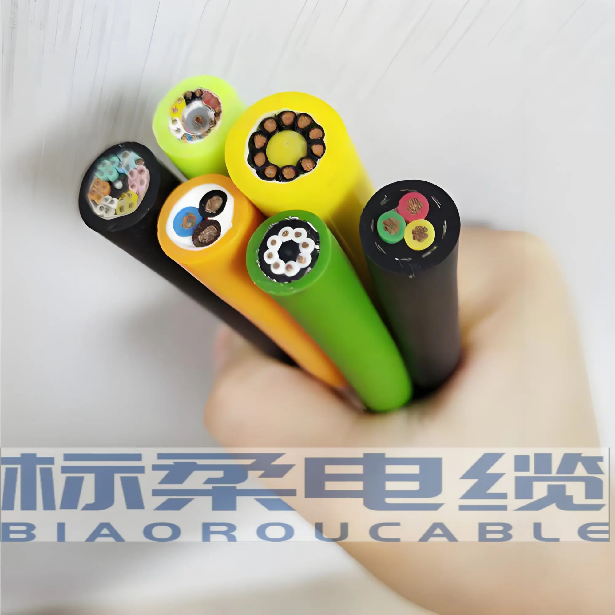 机器人柔性电缆 聚氨酯柔软电缆