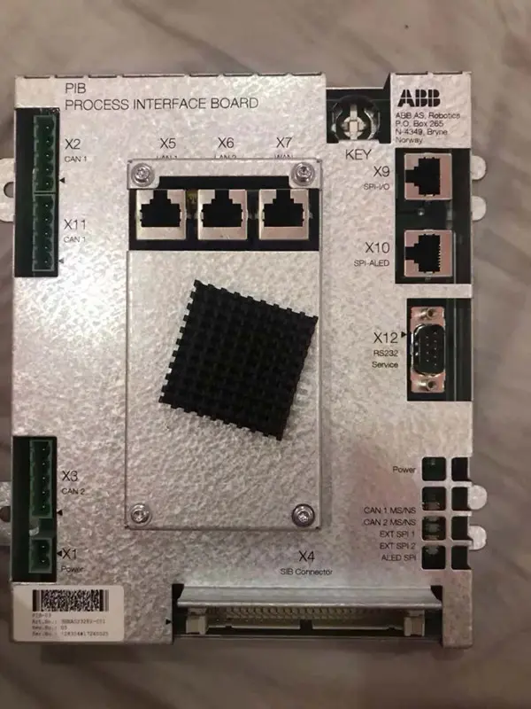 3HNA023282-001工业机器人喷涂电路板维修
