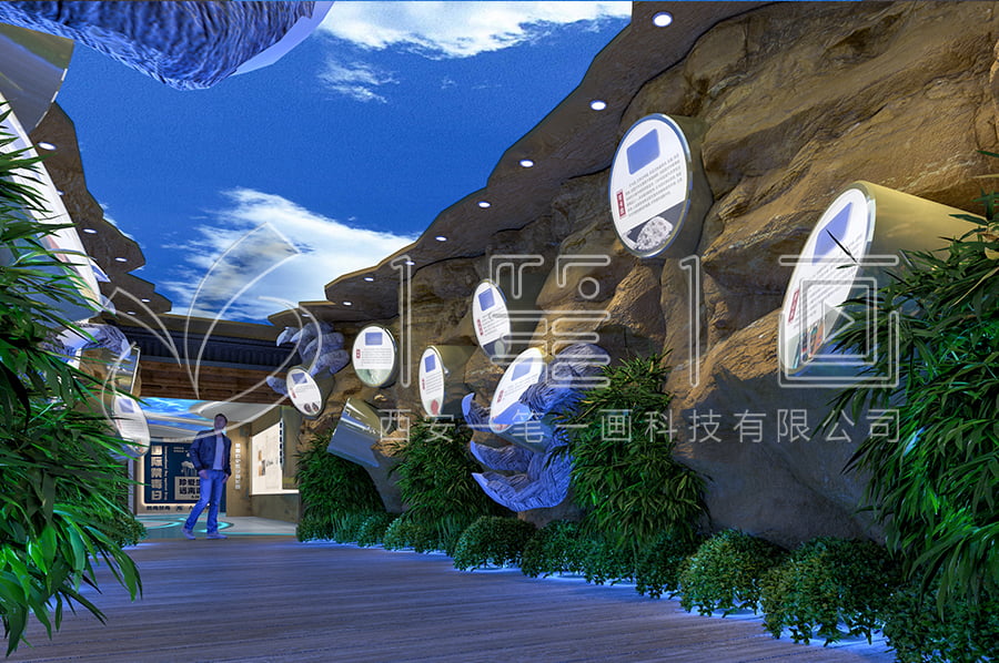 青少年禁毒馆设计效果图 青少年禁毒馆设计效果图