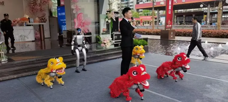 商场引流机甲机器人巡演可出检测报告安防巡检设备 - 2