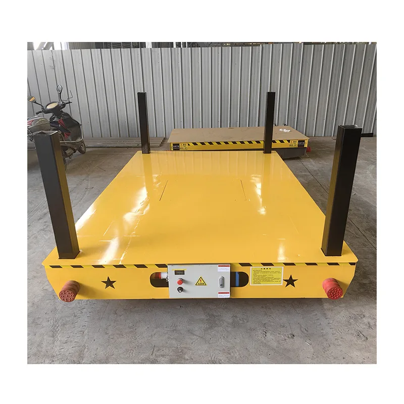 智能重载AGV搬运车激光无轨导航工业模具转运电动小车 - 2