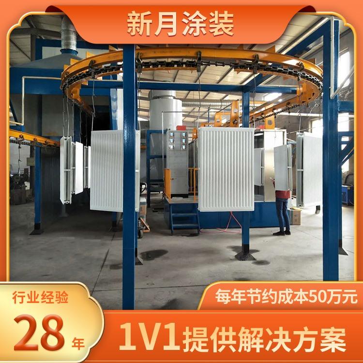 自动喷涂机器 自动化静电喷涂机器人 全自动铝板喷涂机器人 新月涂装 - 3