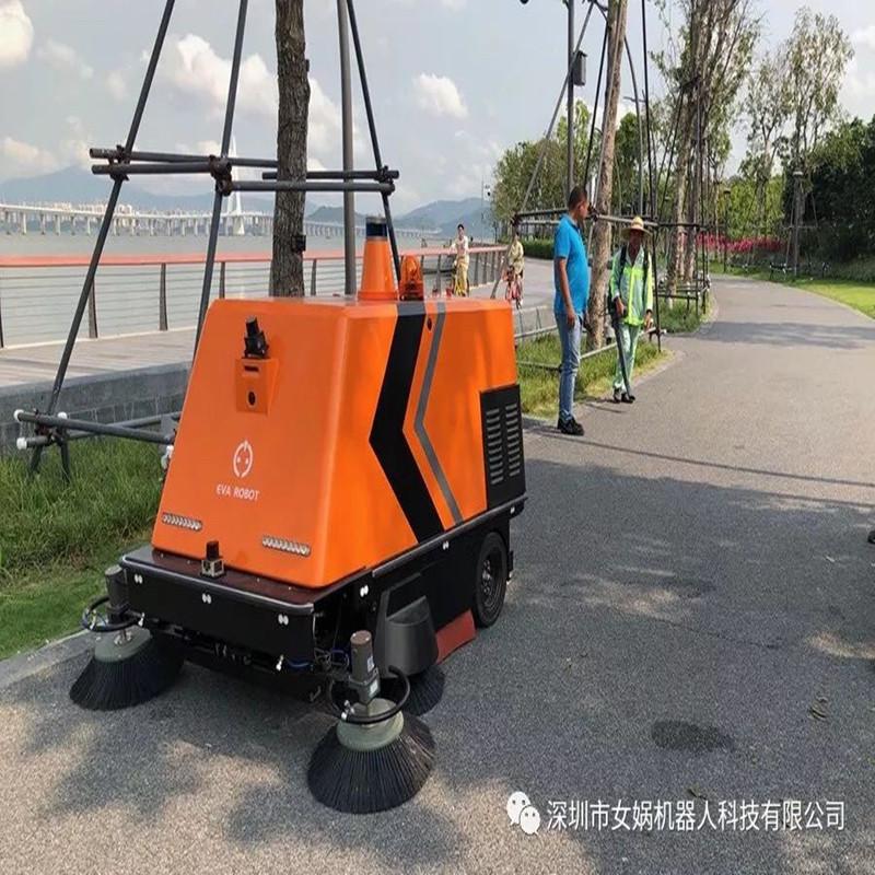 女娲户外大型清扫机器人-一款适用于国内外户外场景的商用清洁机器人 - 3