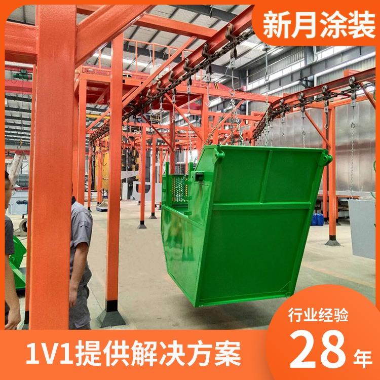 自动喷涂机器 自动化静电喷涂机器人 全自动铝板喷涂机器人 新月涂装 - 2