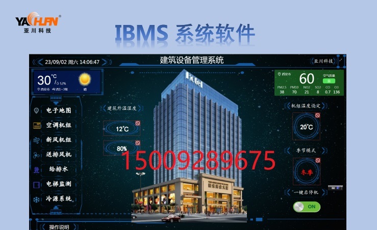 IBMS智能建筑集成平台软件与3D数字孪生平台 - 2