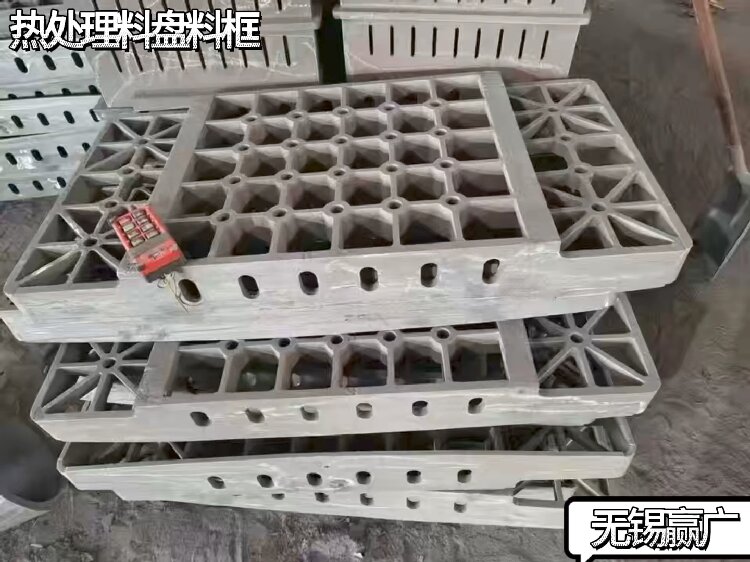 镍七氮耐热钢料盘、台车炉平板料盘、紧固件淬火承载盘、经济型高温料盘 - 4