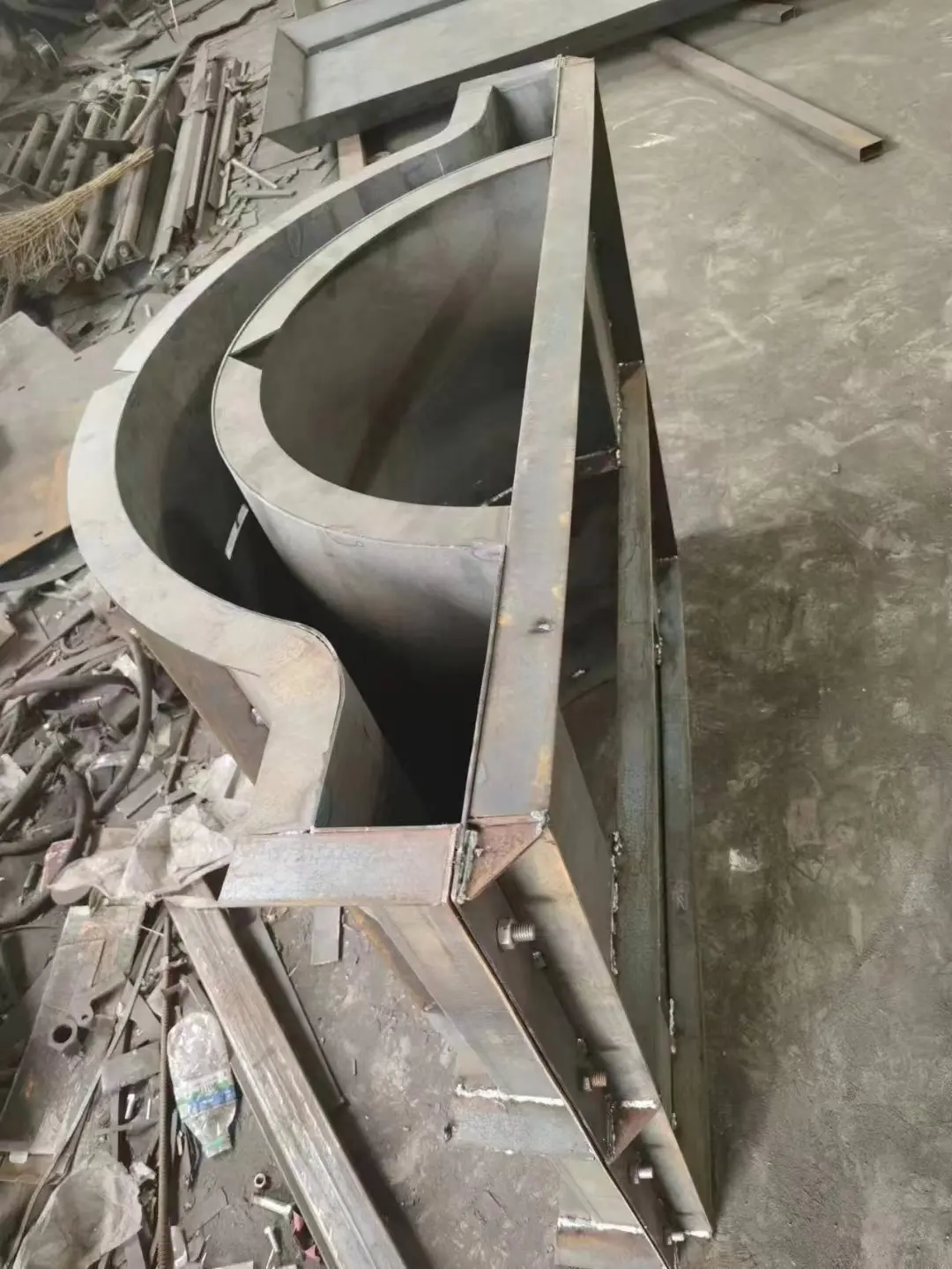 河道渠道U型槽模具饮水槽模具快速拆卸、快速安装 京伟 - 2
