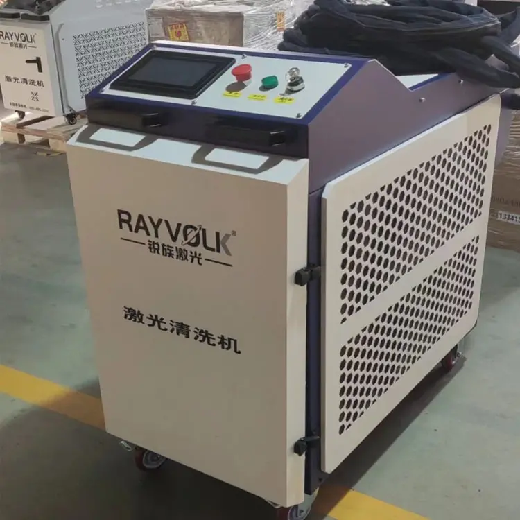 手持式激光除锈机 锐族激光 碳钢铸铁件金属表面除锈连续性激光清洗机