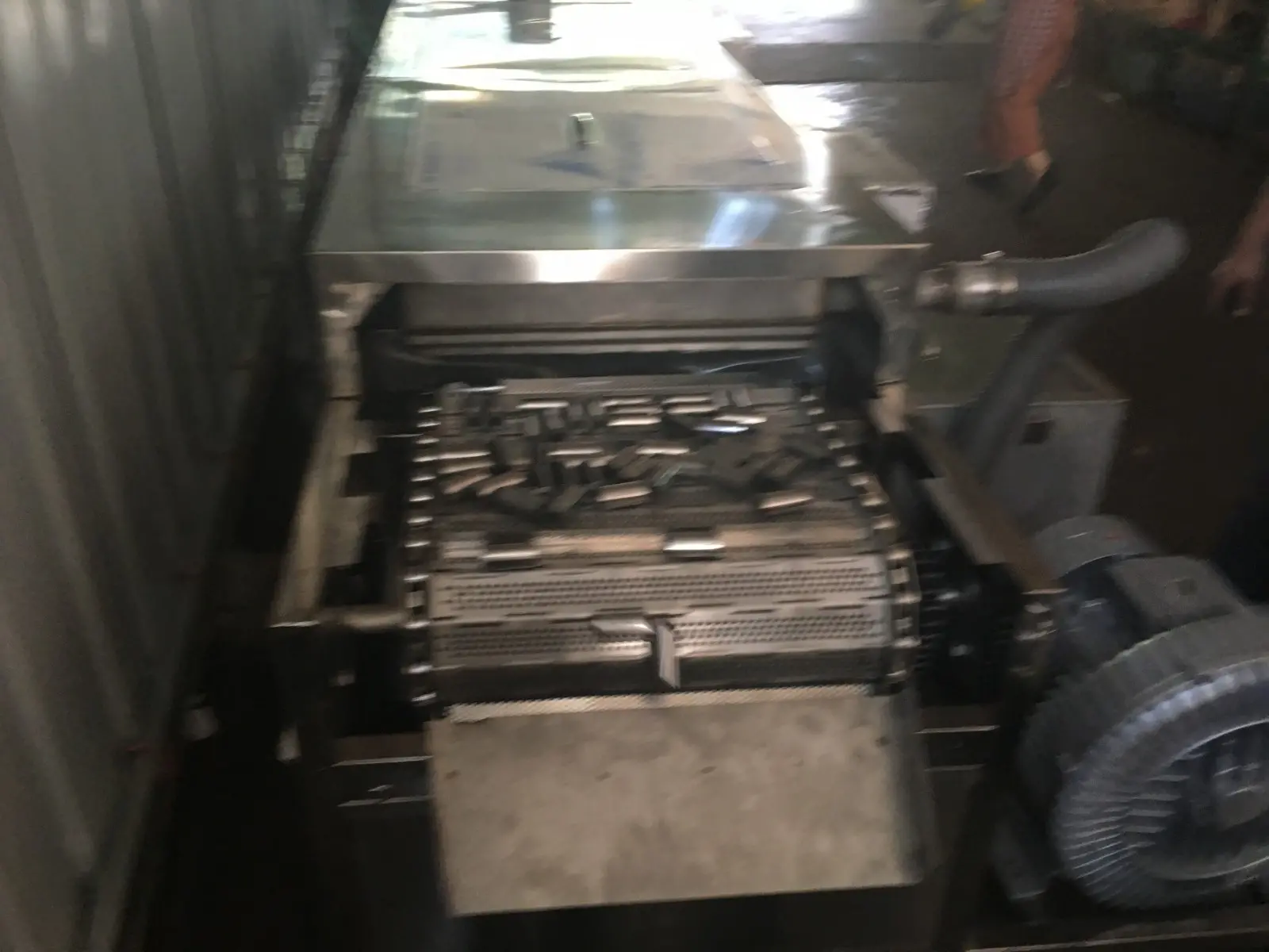 铜铸件除油污防锈防氧化清洗烘干机械 创伟达通过式超声波清洗设备 - 2