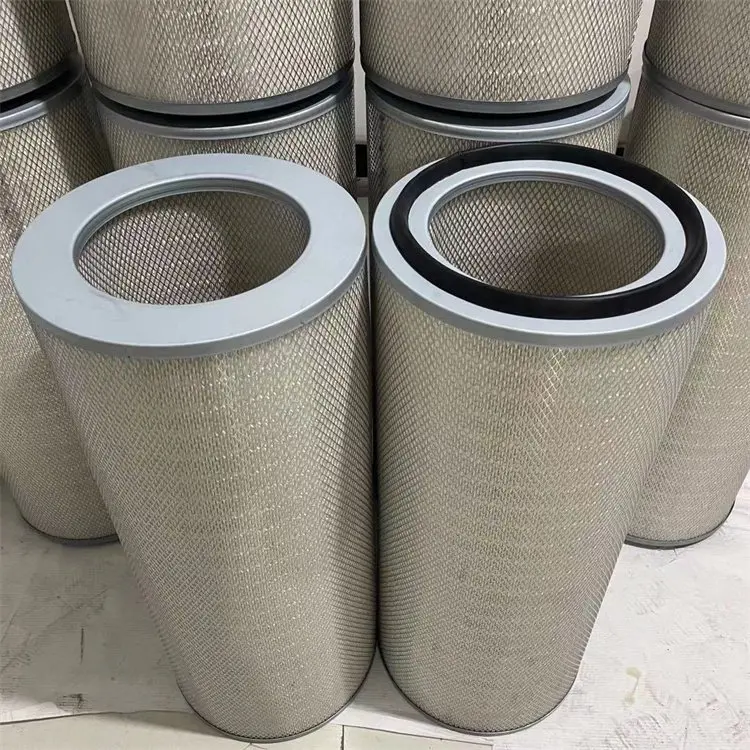 抛丸机阻燃除尘器滤筒P190911 纳米材质粉尘滤芯型号P033768