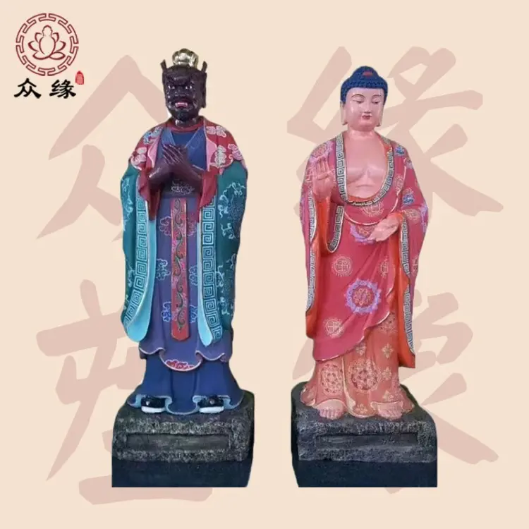 铜雕观音三十二应身贴金像 观自在32应化法相 传统铸造古法工艺