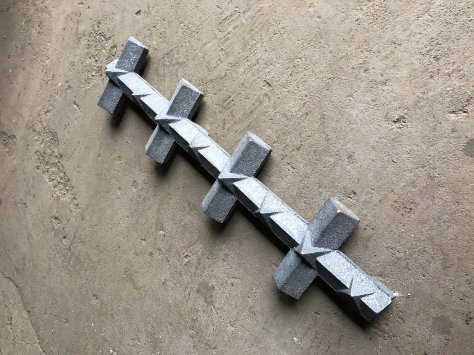 订做火焰切割机铸铁件 钢板切割机垫铁 - 3