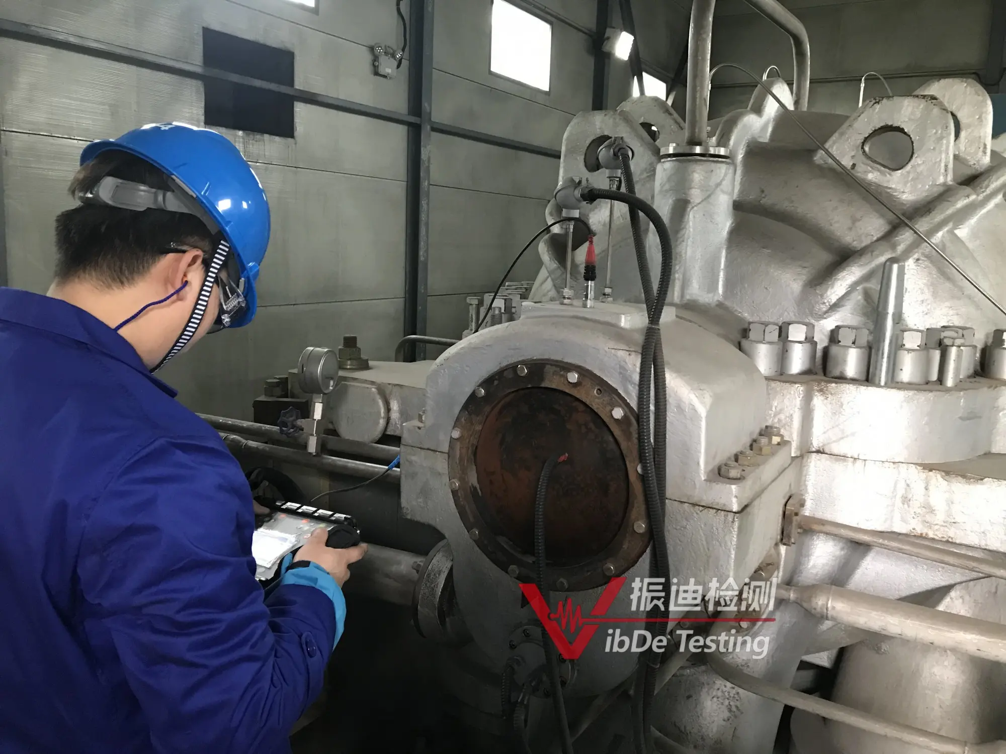 重力铸造机机械故障检测振动频谱分析仪-振迪检测