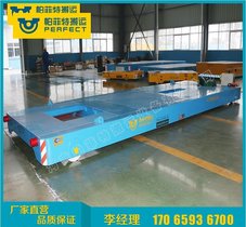 快铁巡检车轨道平车搬运球墨铸铁件