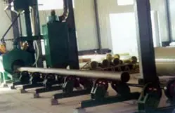 出售钢管抛丸除锈机 青岛华特抛丸机 除锈机