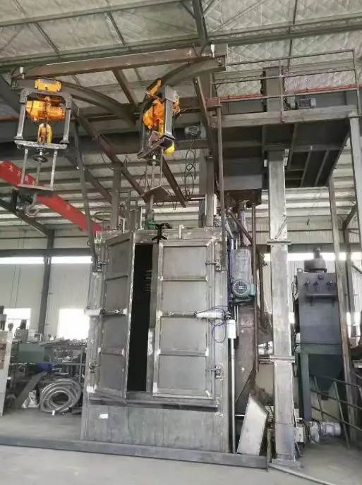 厂家出售大型吊钩式抛丸机打砂机