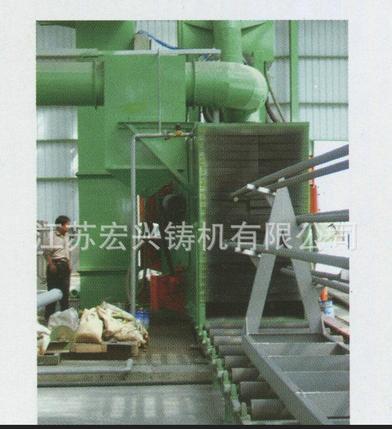 厂家出售 台式建筑石材抛丸机 通过式火烧面石材抛丸机
