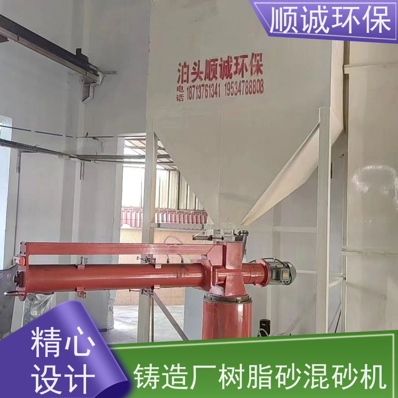 S24系列单臂树脂砂混砂机 固定回转连续混砂机 树脂砂再生设备 - 3