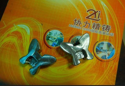 420材质铸造件 420#蝴蝶形状铸件加工处理电脑锣 420铸件机加工