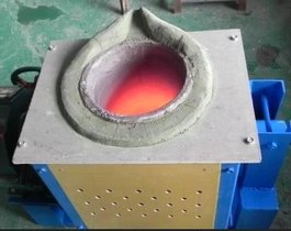 供应中频10公斤熔铜炉Z15kw超小型感应电炉设备