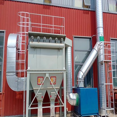 北京铸造打磨金属加工车间除尘设备 脉冲滤筒除尘器 粉尘治理设备