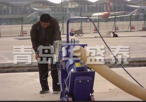 混凝土移动式抛丸清理机 桥面防水抛丸机 - 4