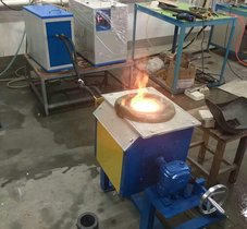 出售70KW小型试验用翻转熔炼炉蓝硕质优价廉