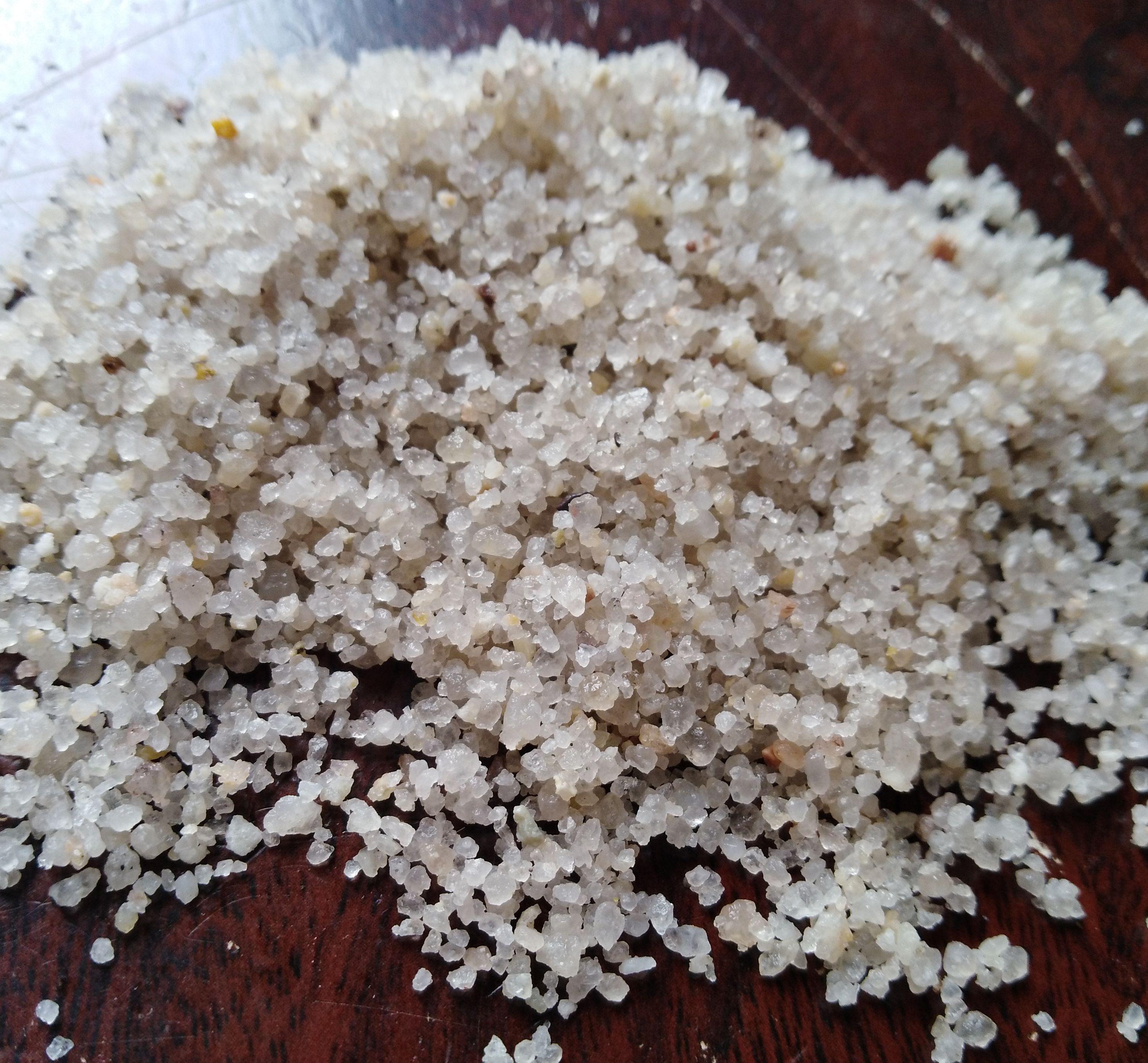 海南天然海砂 优质石英砂 0.5 -1mm烘干铸造砂 滤料水洗砂 - 4