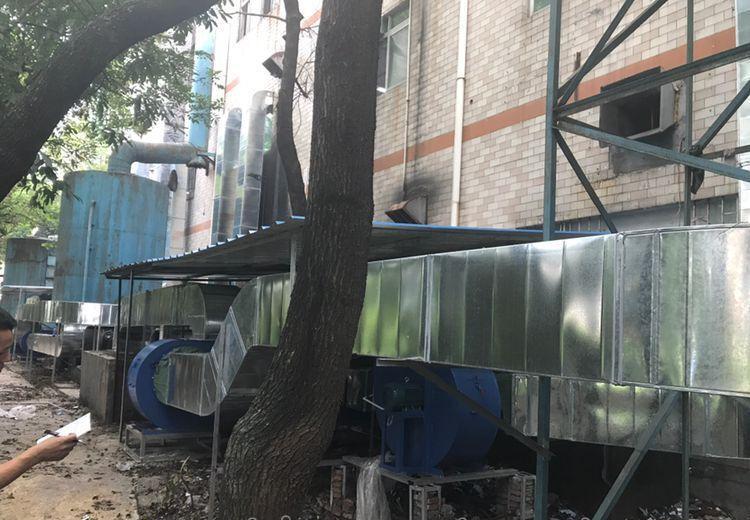 东莞凤岗压铸机车间排烟工程设计安装 - 2
