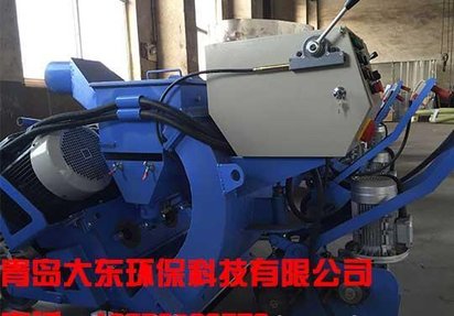 出售青岛大东沥青抛丸机，路面打毛清理设备