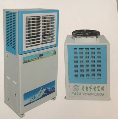 塘厦压铸机车间排烟降温安装负压风机，省电节能空调