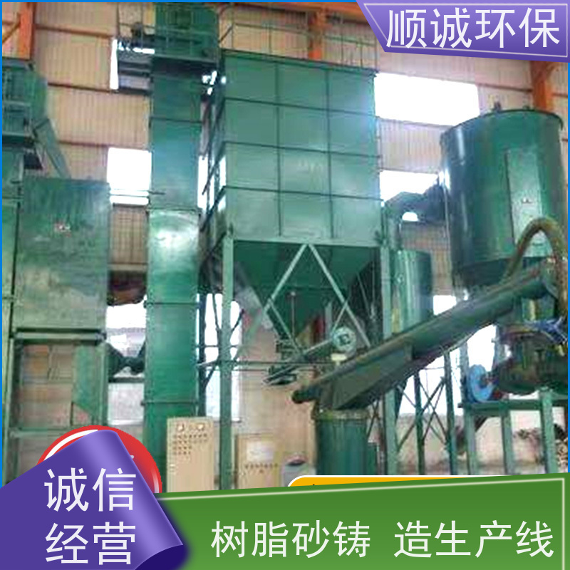 铸钢件砂铸造生产线 呋喃树脂砂造型线 覆膜砂铸造设备 - 4