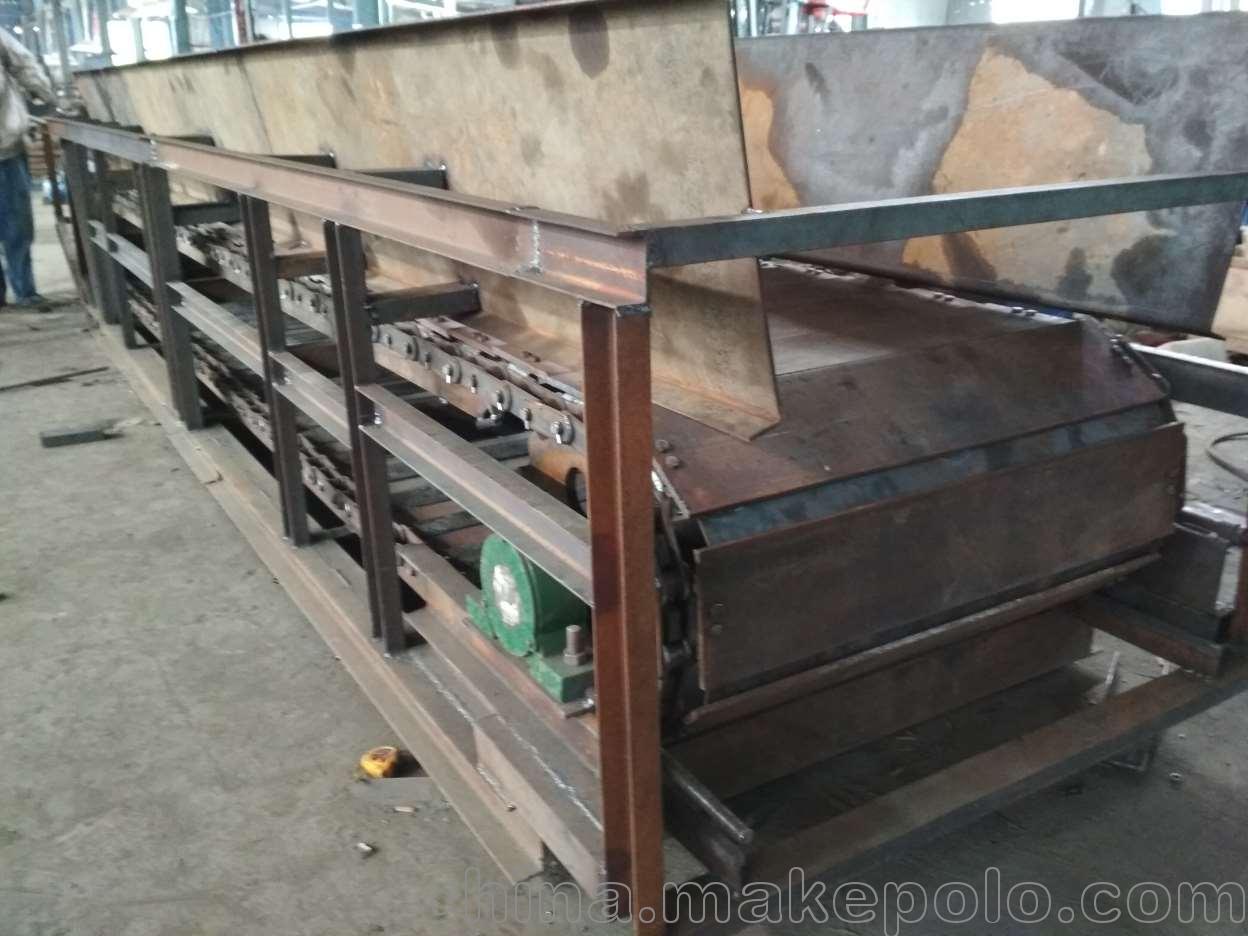 供应变频调速运行稳定 铸铁件链板输送机纸箱链板运输机ljxy - 4
