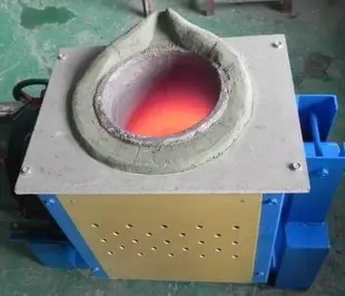 高温感应溶铜炉 中频电炉