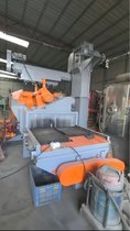7.5KW6抛头通过式抛丸机 二手抛丸机
