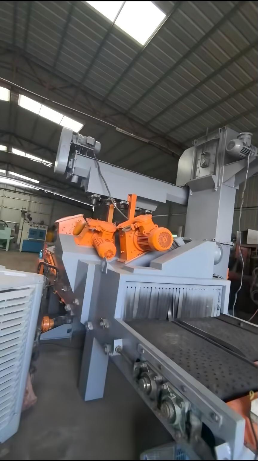 7.5KW6抛头通过式抛丸机 二手抛丸机 - 3