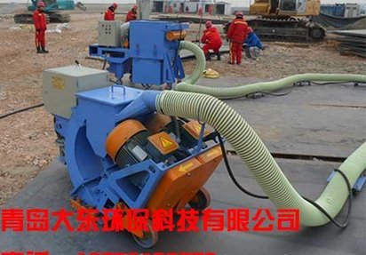青岛大东沥青路面施工，出售沥青抛丸机